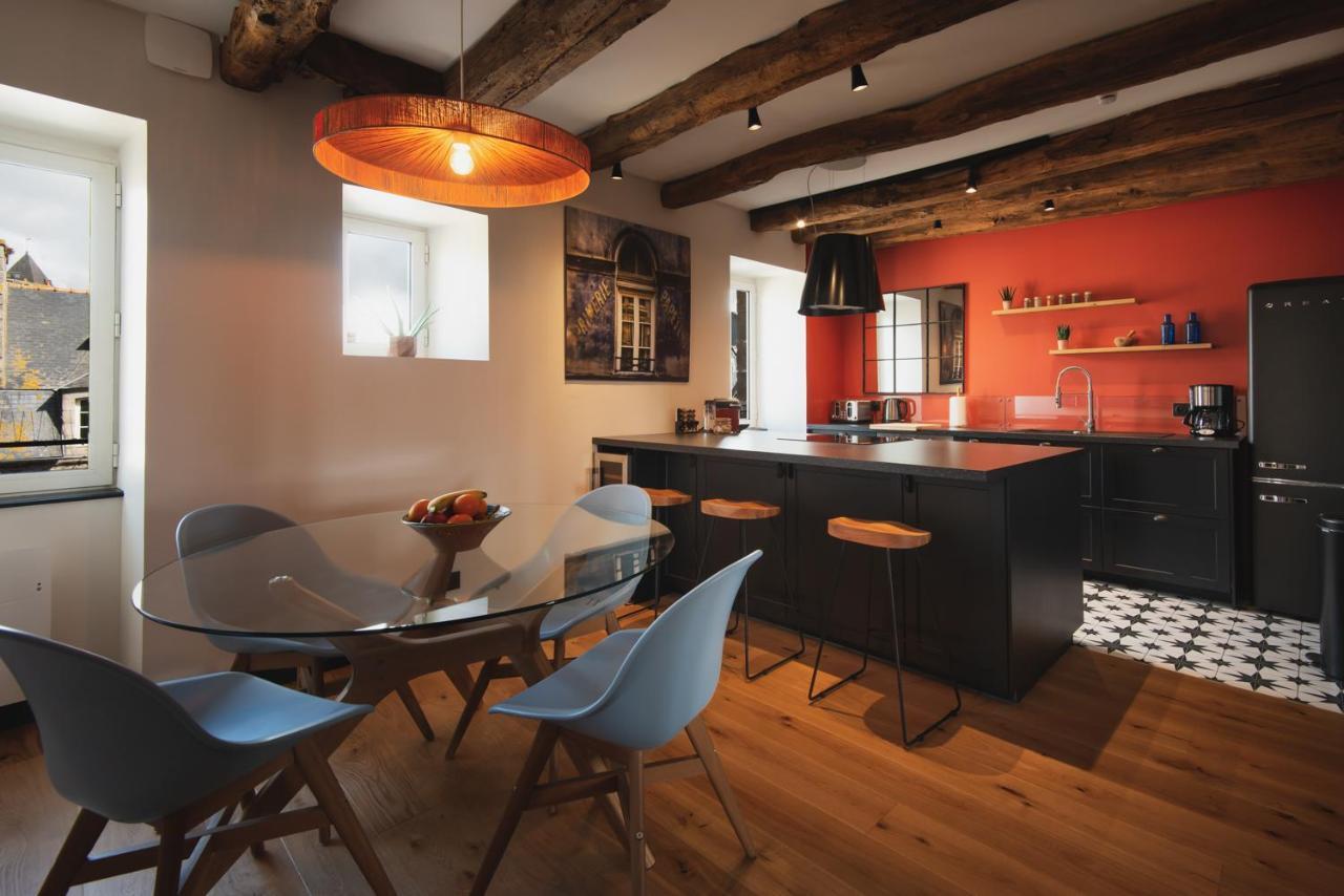Luxury Cosy Family Nest In The Medieval Town Dinan Eksteriør bilde